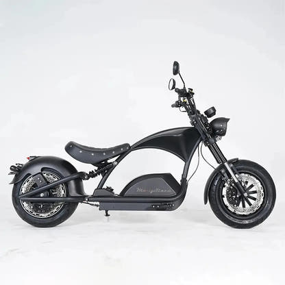 Mangosteen M1PS Knight Electric Bike Chopper Style Fat Tyre Cruiser up to 80 Km/h
