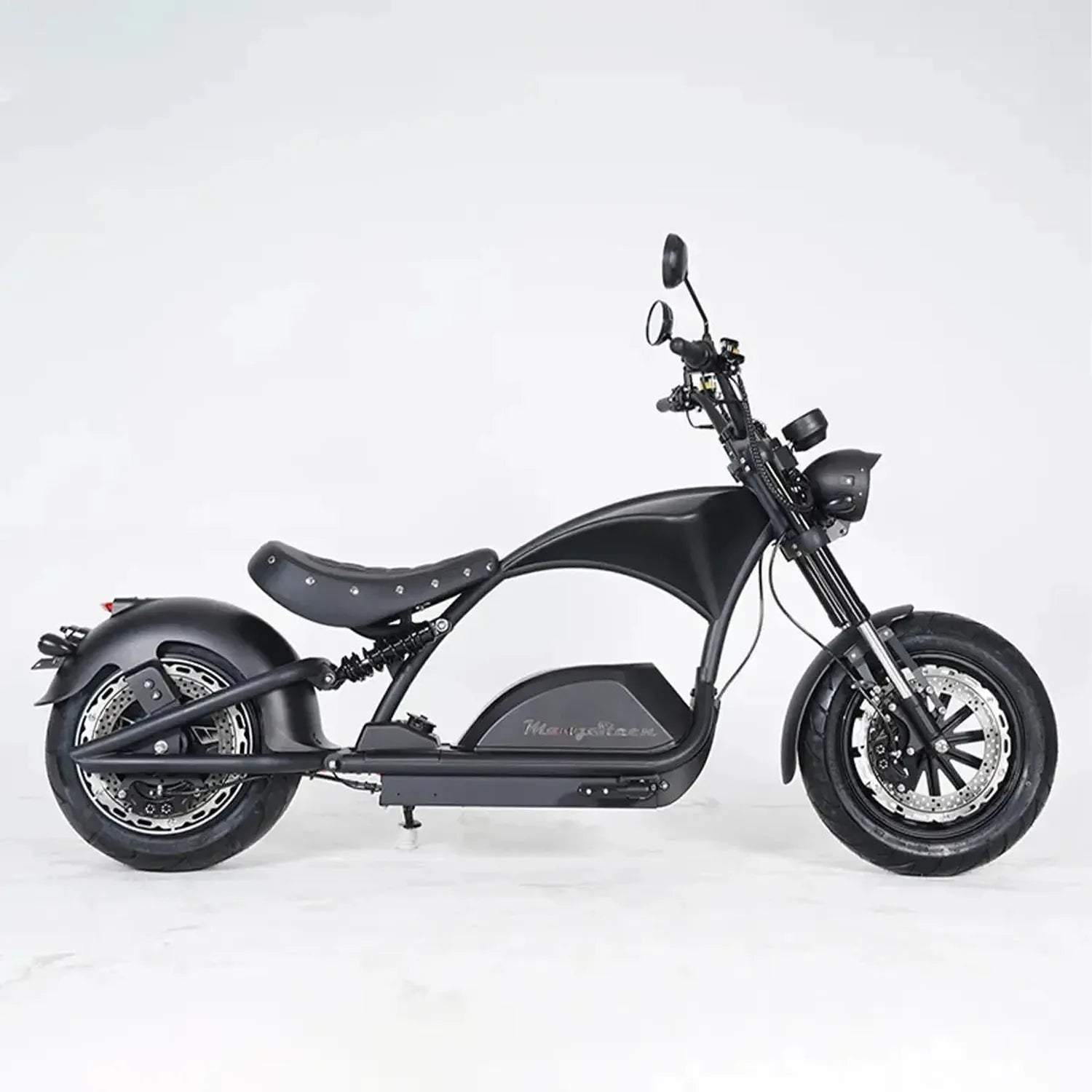 Mangosteen M1PS Knight Electric Bike Chopper Style Fat Tyre Cruiser up to 80 Km/h
