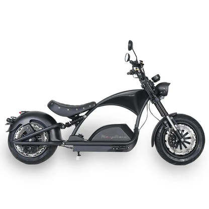 Mangosteen M1PS Knight Electric Bike Chopper Style Fat Tyre Cruiser up to 80 Km/h