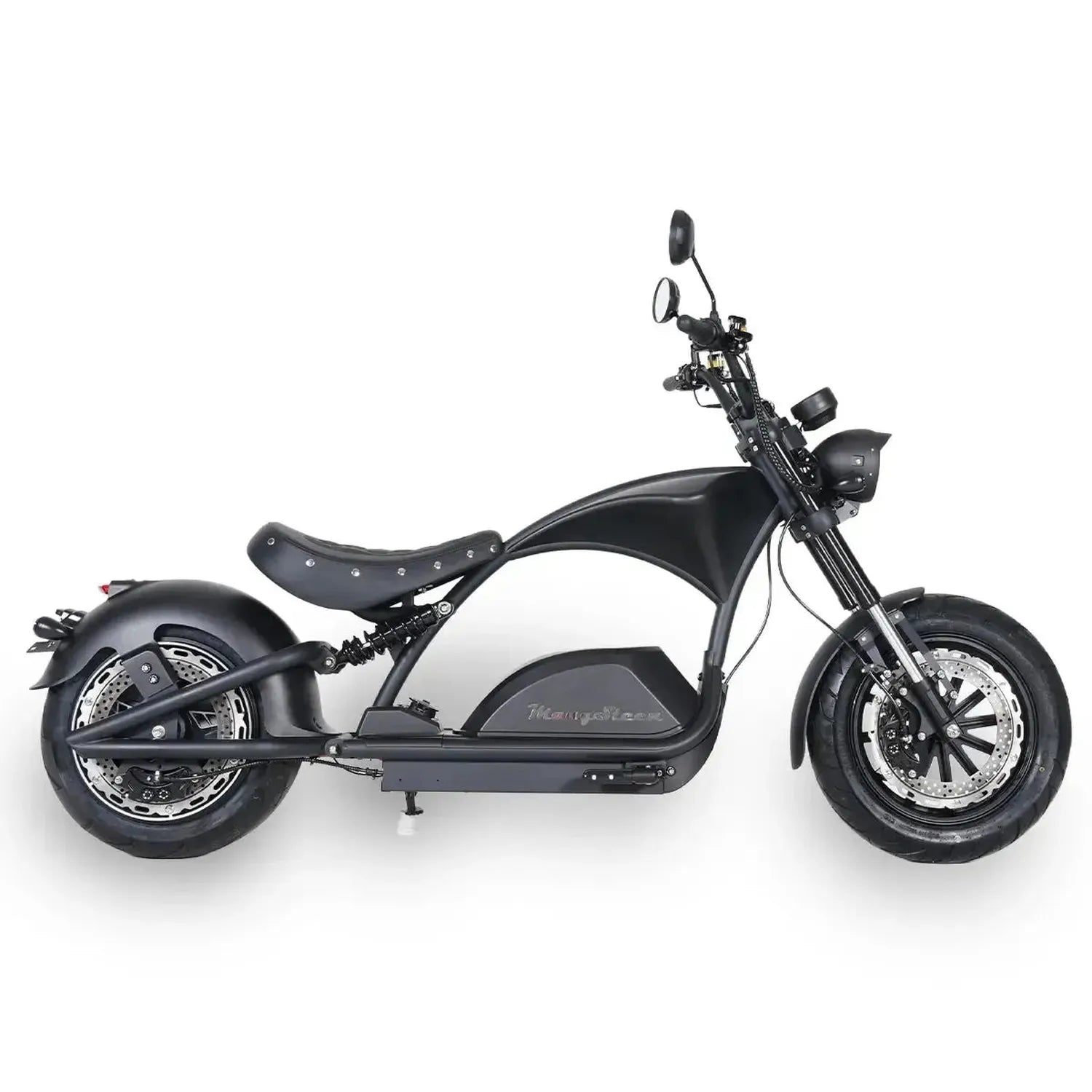 Mangosteen M1PS Knight Electric Bike Chopper Style Fat Tyre Cruiser up to 80 Km/h