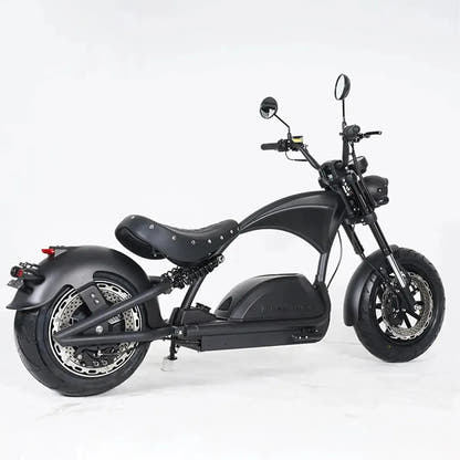 Mangosteen M1PS Knight Electric Bike Chopper Style Fat Tyre Cruiser up to 80 Km/h