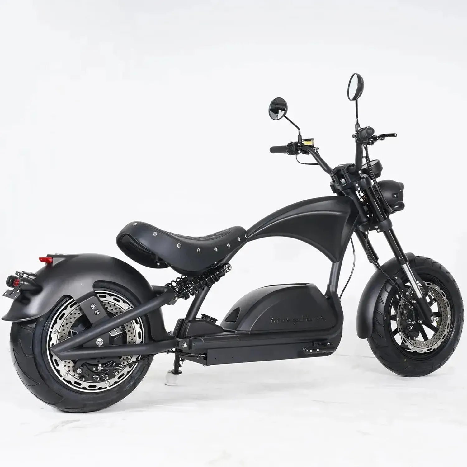 Mangosteen M1PS Knight Electric Bike Chopper Style Fat Tyre Cruiser up to 80 Km/h
