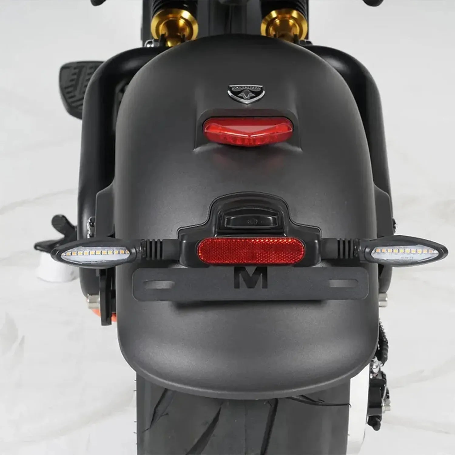 Mangosteen M8S Electric Bike Chopper Style Long Range Cruiser up to 80 Km/h