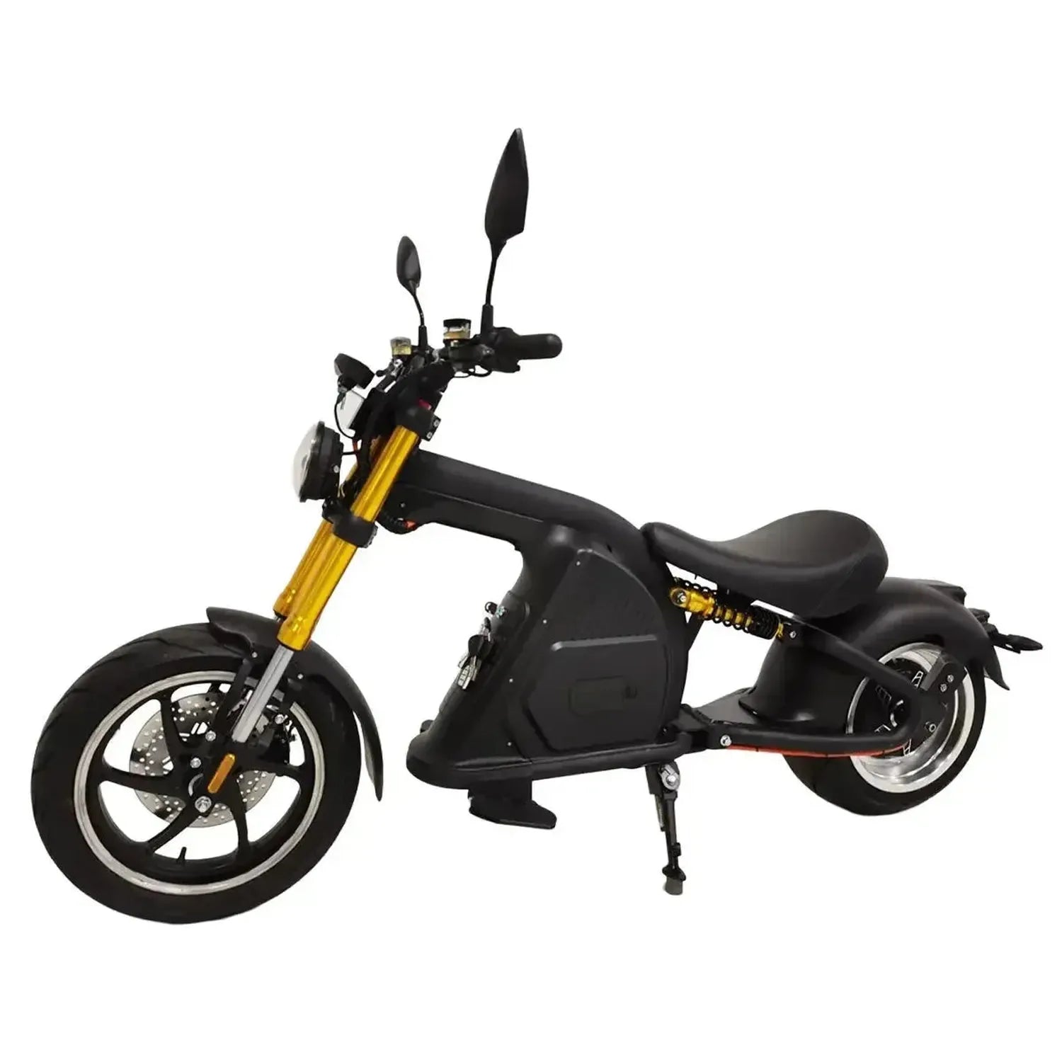 Mangosteen M8S Electric Bike Chopper Style Long Range Cruiser up to 80 Km/h