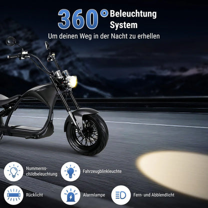 Mangosteen M1P Citycoco Electric Bike Scooter 2026 Upgraded
