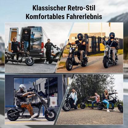 Mangosteen M1P Citycoco Electric Bike Scooter 2026 Upgraded