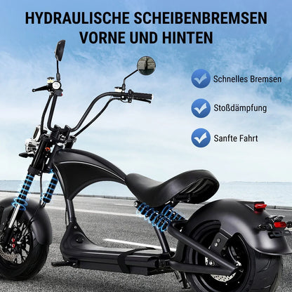Mangosteen M1P Citycoco Electric Bike Scooter 2026 Upgraded