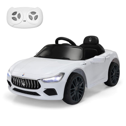 Maserati Ghibli Kids Ride On Car 12V – Remote Control, Lights & Music