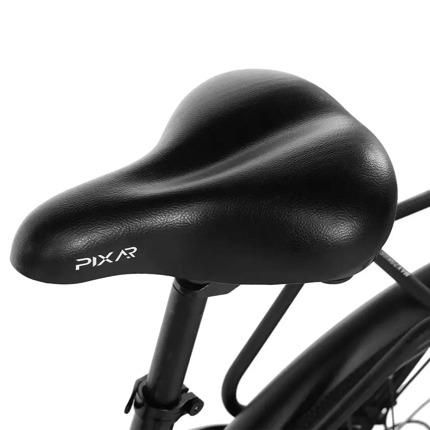 PIXAR City1 Electric Bike 700C Commuter with Rear Rack and LED Lights up to 32 Km/h
