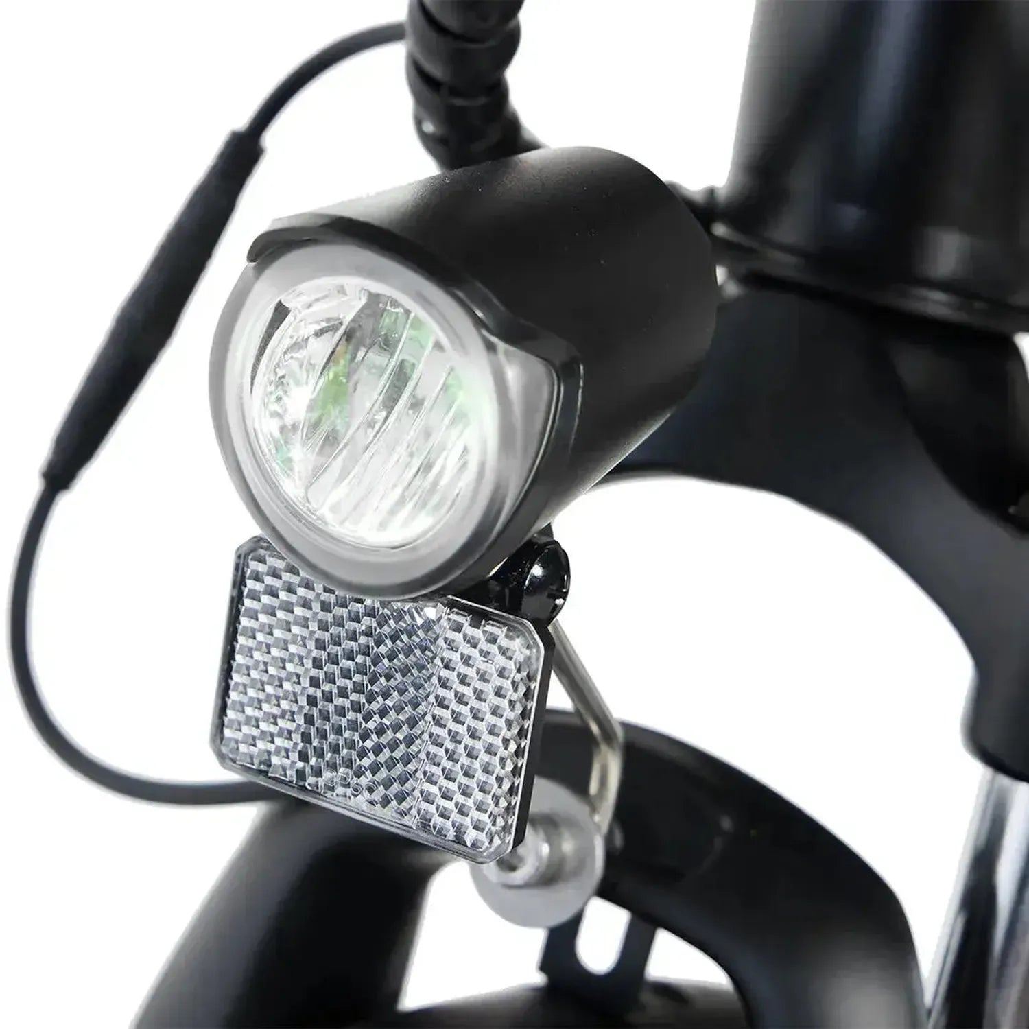 PIXAR City1 Electric Bike 700C Commuter with Rear Rack and LED Lights up to 32 Km/h