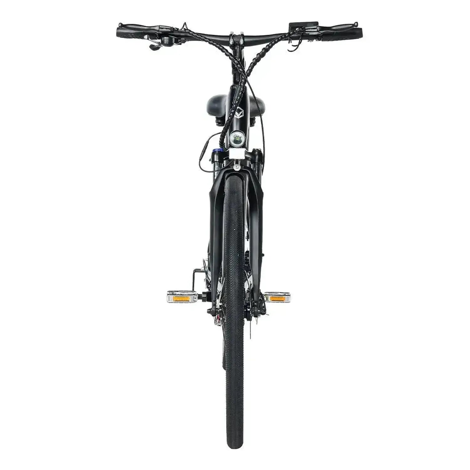 PIXAR City1 Electric Bike 700C Commuter with Rear Rack and LED Lights up to 32 Km/h