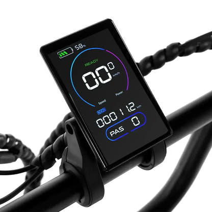 PIXAR Ride1 Electric Bike Fat Tyre with Suspension and LED Lights up to 32 Km/h