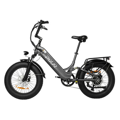 PIXAR Ride1 Electric Bike Fat Tyre with Suspension and LED Lights up to 32 Km/h