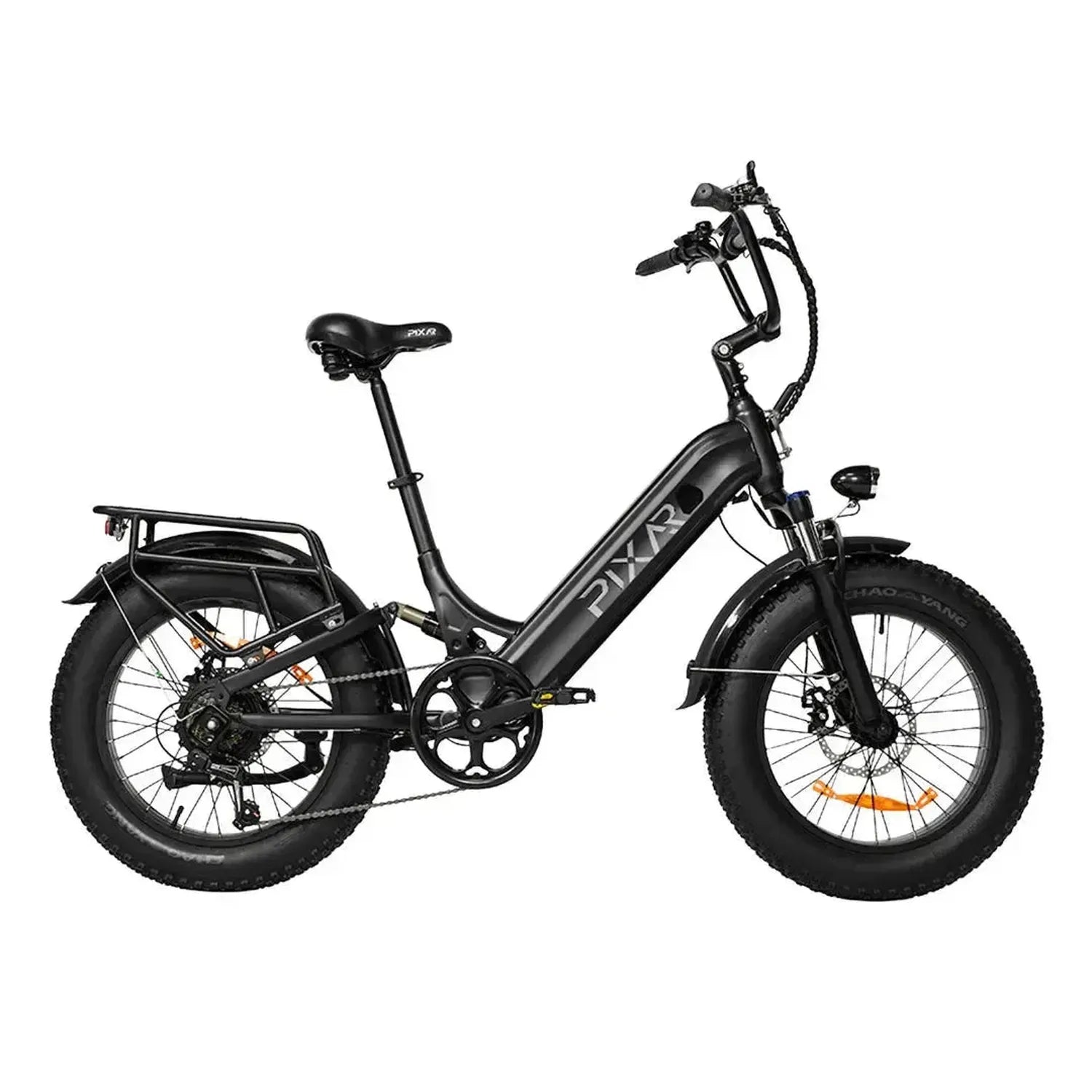 PIXAR Ride1 Electric Bike Fat Tyre with Suspension and LED Lights up to 32 Km/h