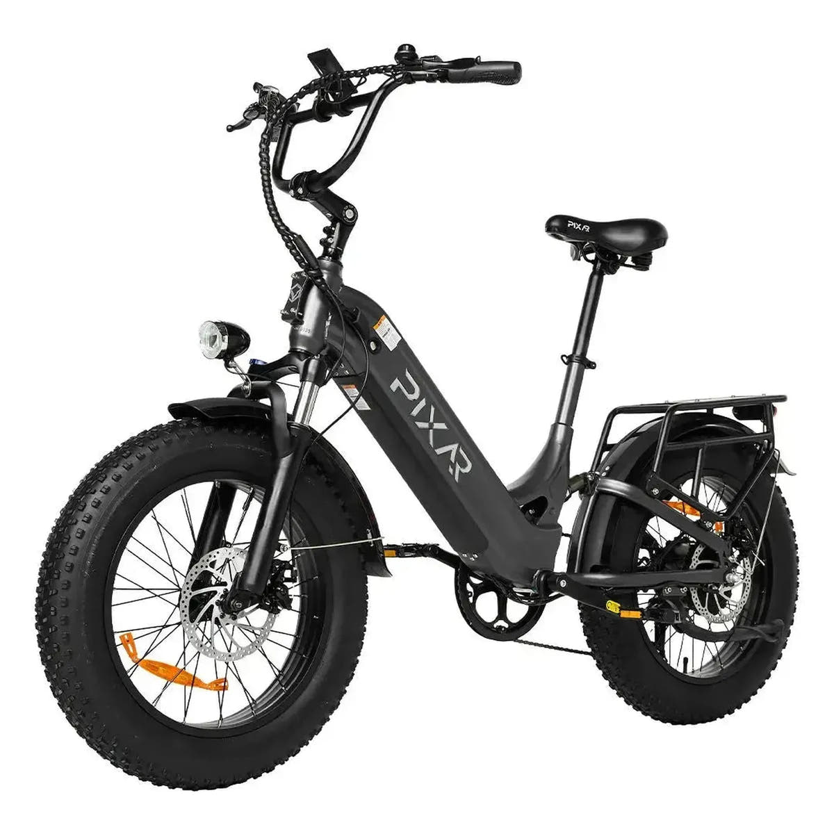 PIXAR Ride1 Electric Bike Fat Tyre with Suspension and LED Lights up to 32 Km/h