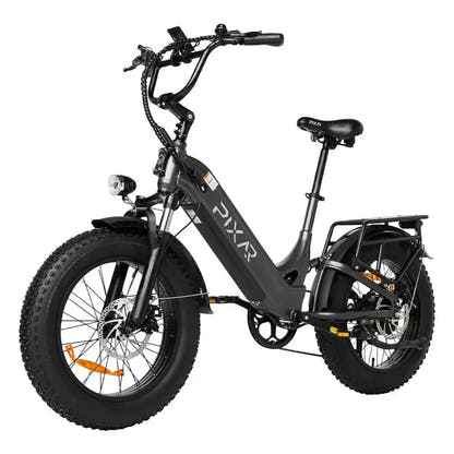 PIXAR Ride1 Electric Bike Fat Tyre with Suspension and LED Lights up to 32 Km/h