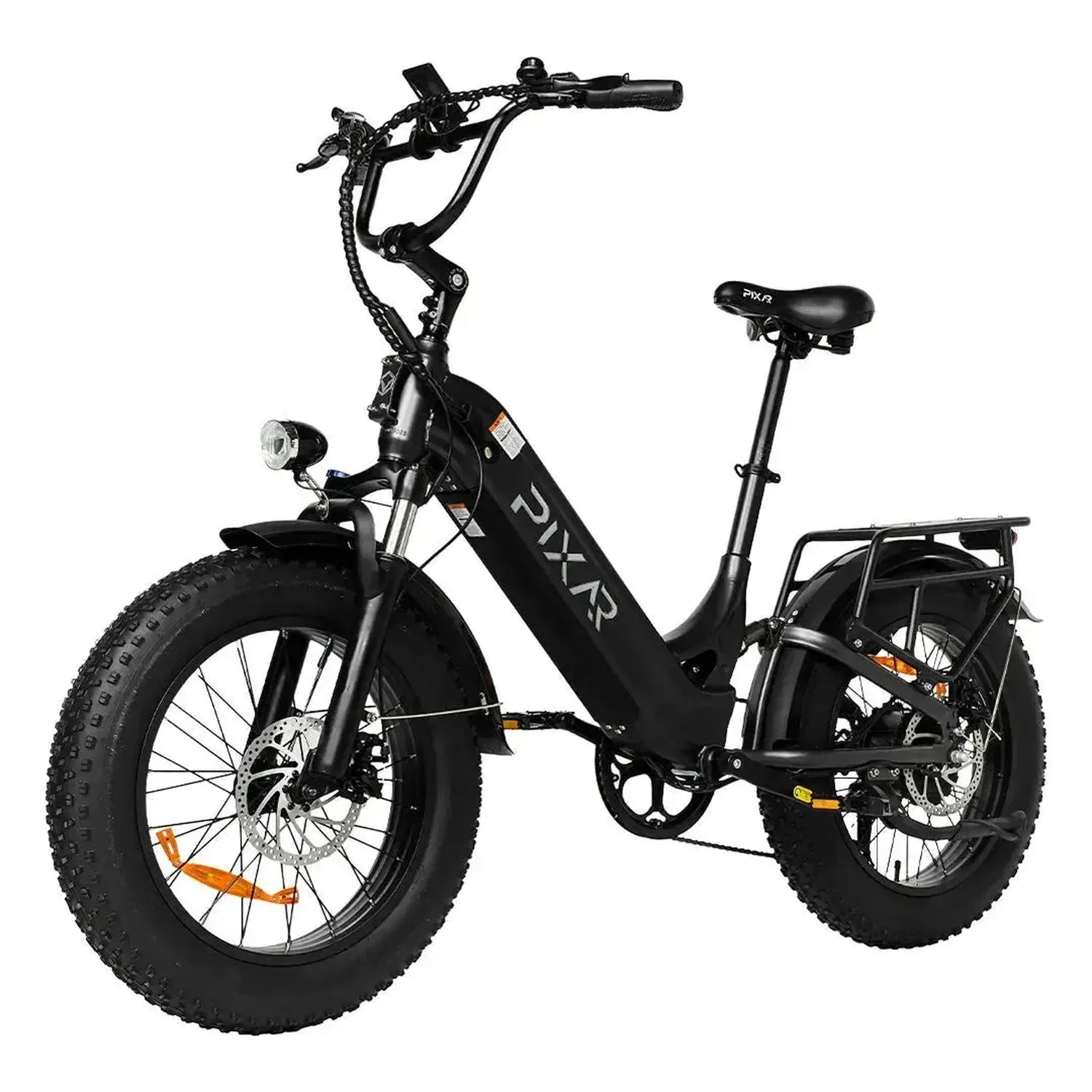 PIXAR Ride1 Electric Bike Fat Tyre with Suspension and LED Lights up to 32 Km/h