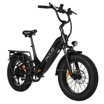 PIXAR Ride1 Electric Bike Fat Tyre with Suspension and LED Lights up to 32 Km/h