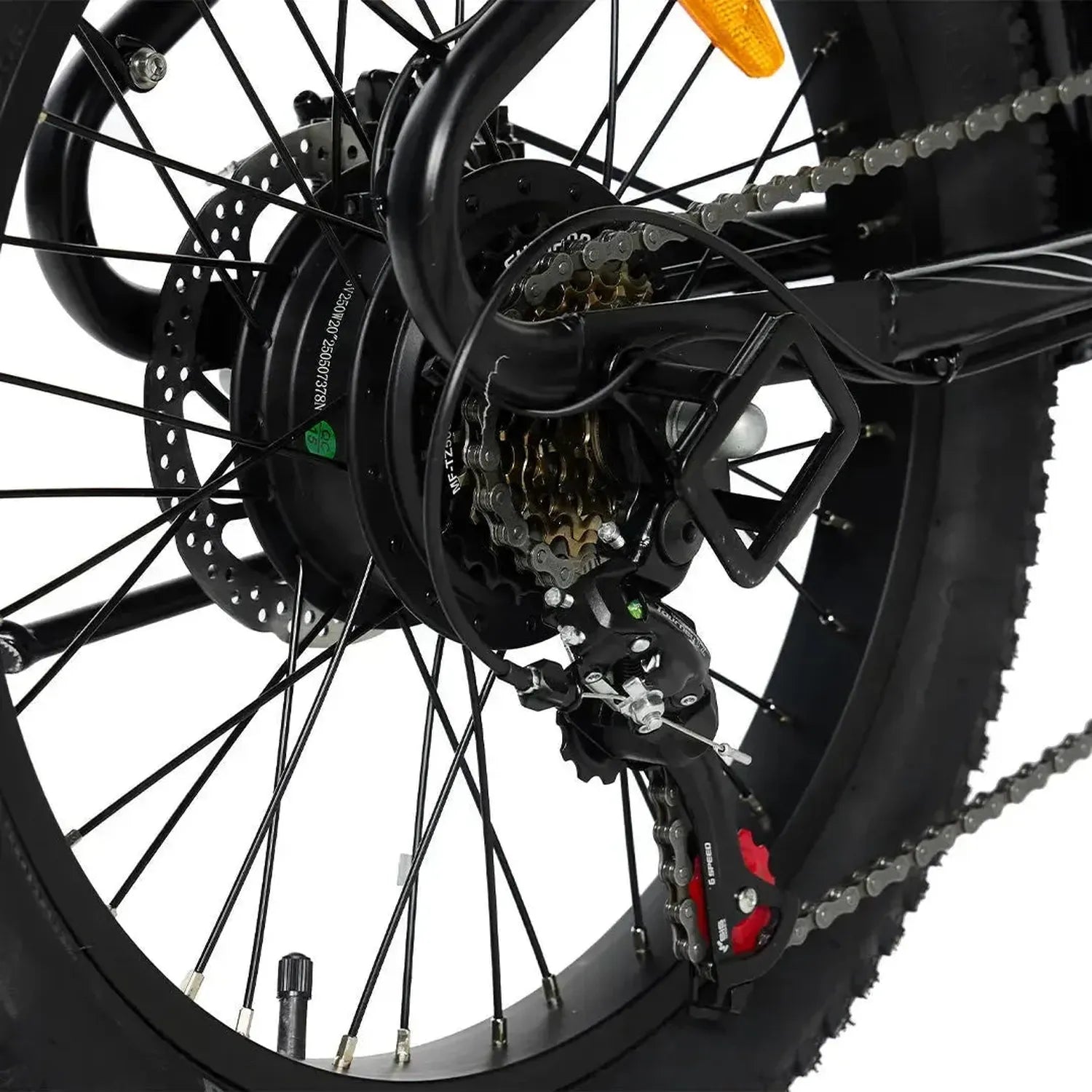 PIXAR Fun1 Electric Bike Fat Tyre Compact with Suspension and LCD up to 32 Km/h