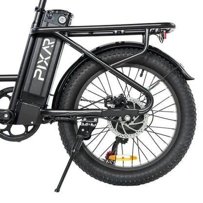 PIXAR Fun1 Electric Bike Fat Tyre Compact with Suspension and LCD up to 32 Km/h