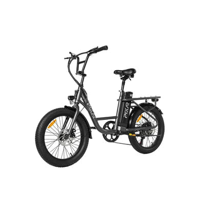 PIXAR Fun1 Electric Bike Fat Tyre Compact with Suspension and LCD up to 32 Km/h