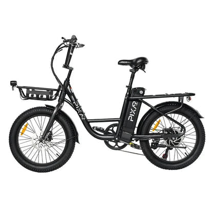 PIXAR Fun1 Electric Bike Fat Tyre Compact with Suspension and LCD up to 32 Km/h