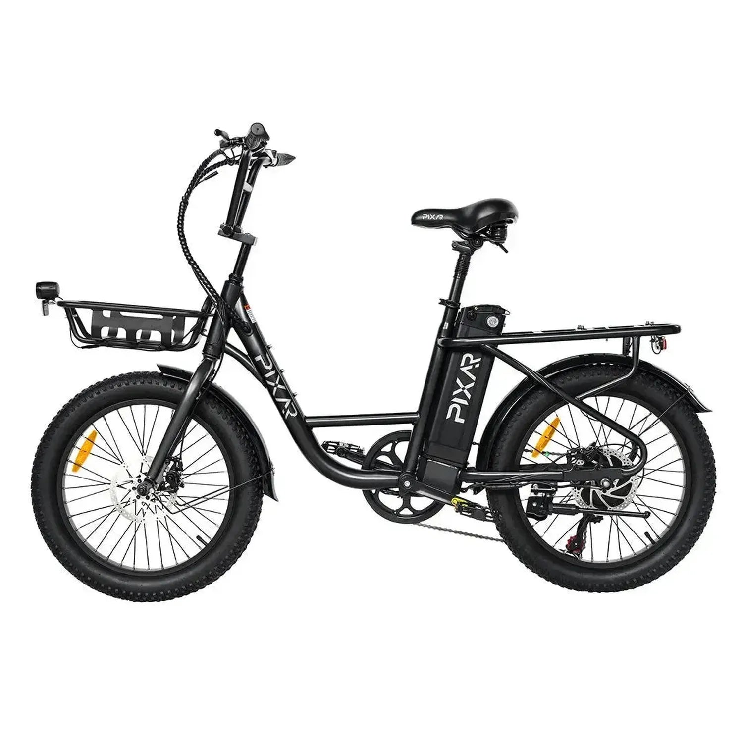 PIXAR Fun1 Electric Bike Fat Tyre Compact with Suspension and LCD up to 32 Km/h