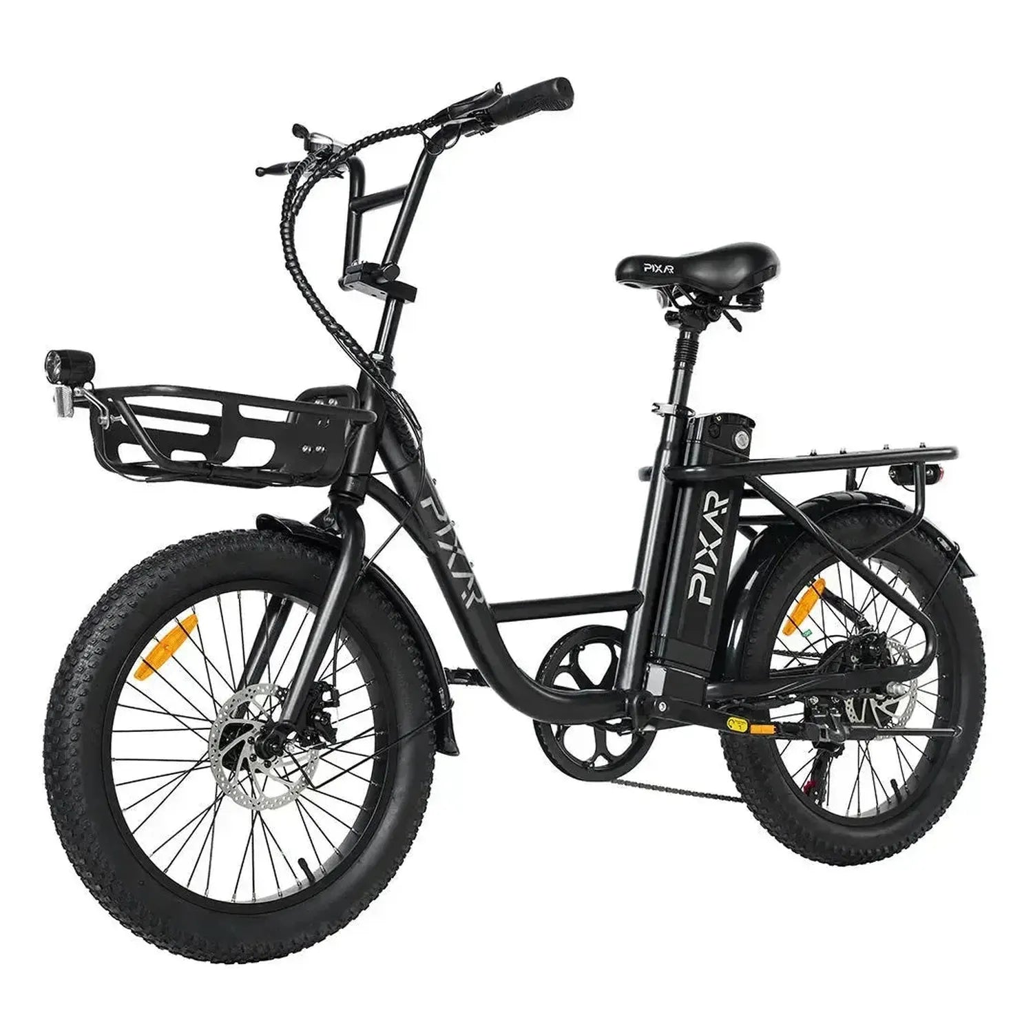 PIXAR Fun1 Electric Bike Fat Tyre Compact with Suspension and LCD up to 32 Km/h
