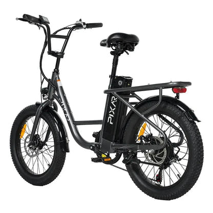 PIXAR Fun1 Electric Bike Fat Tyre Compact with Suspension and LCD up to 32 Km/h