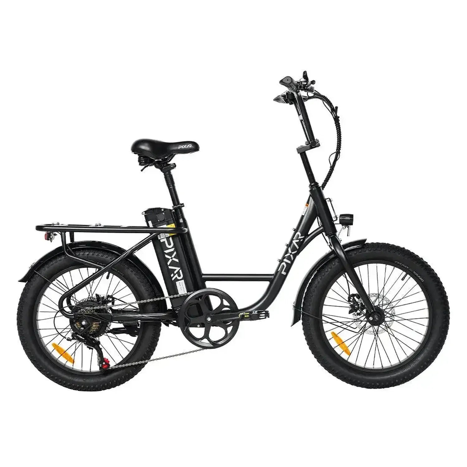 PIXAR Fun1 Electric Bike Fat Tyre Compact with Suspension and LCD up to 32 Km/h