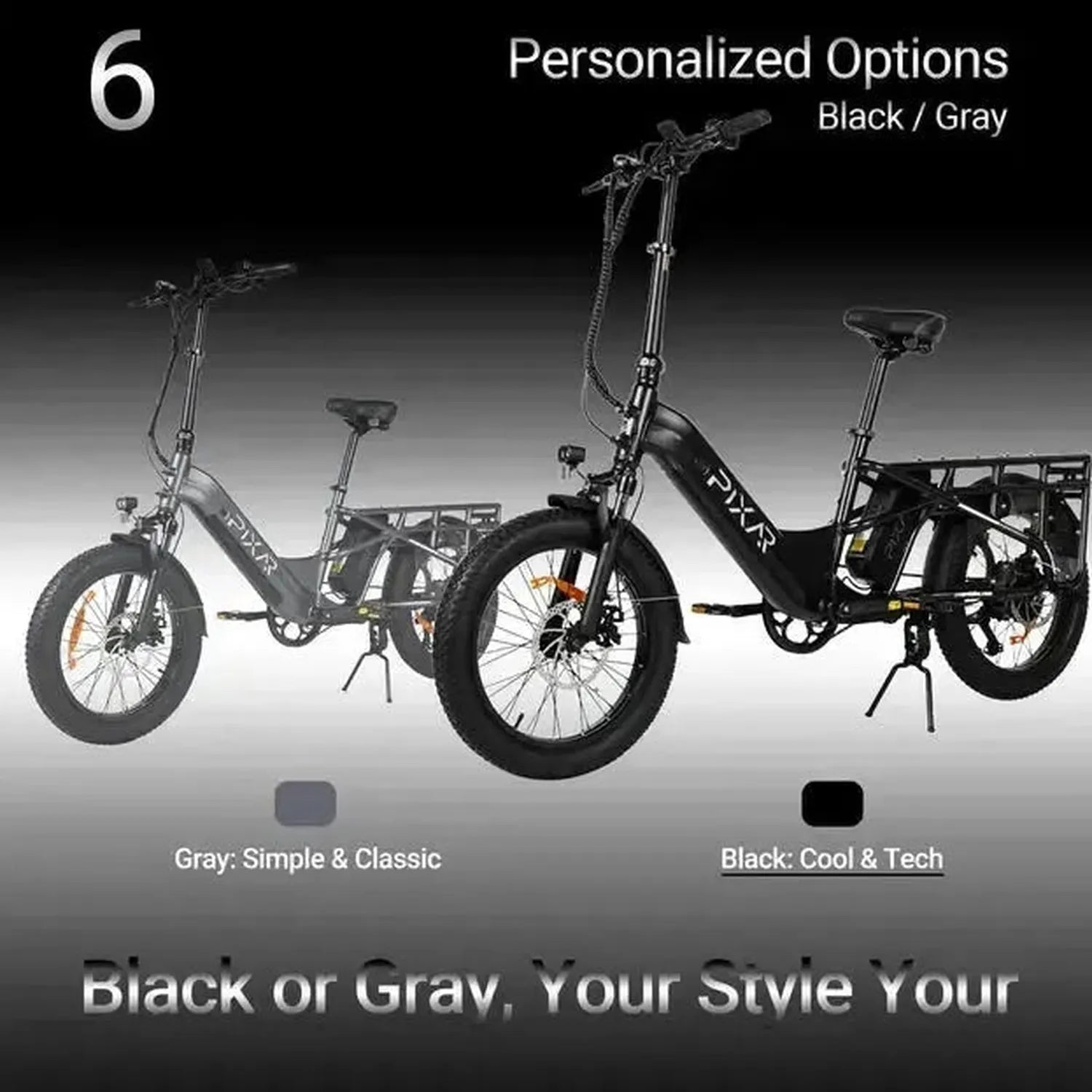 PIXAR Plus7 Electric Bike 27.5 Inch Commuter with Suspension and LCD up to 32 Km/h