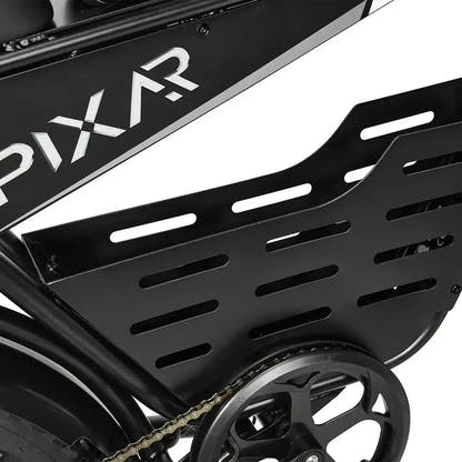 PIXAR SuperV Electric Bike Fat Tyre with Rear Rack and LED Lights up to 32 Km/h