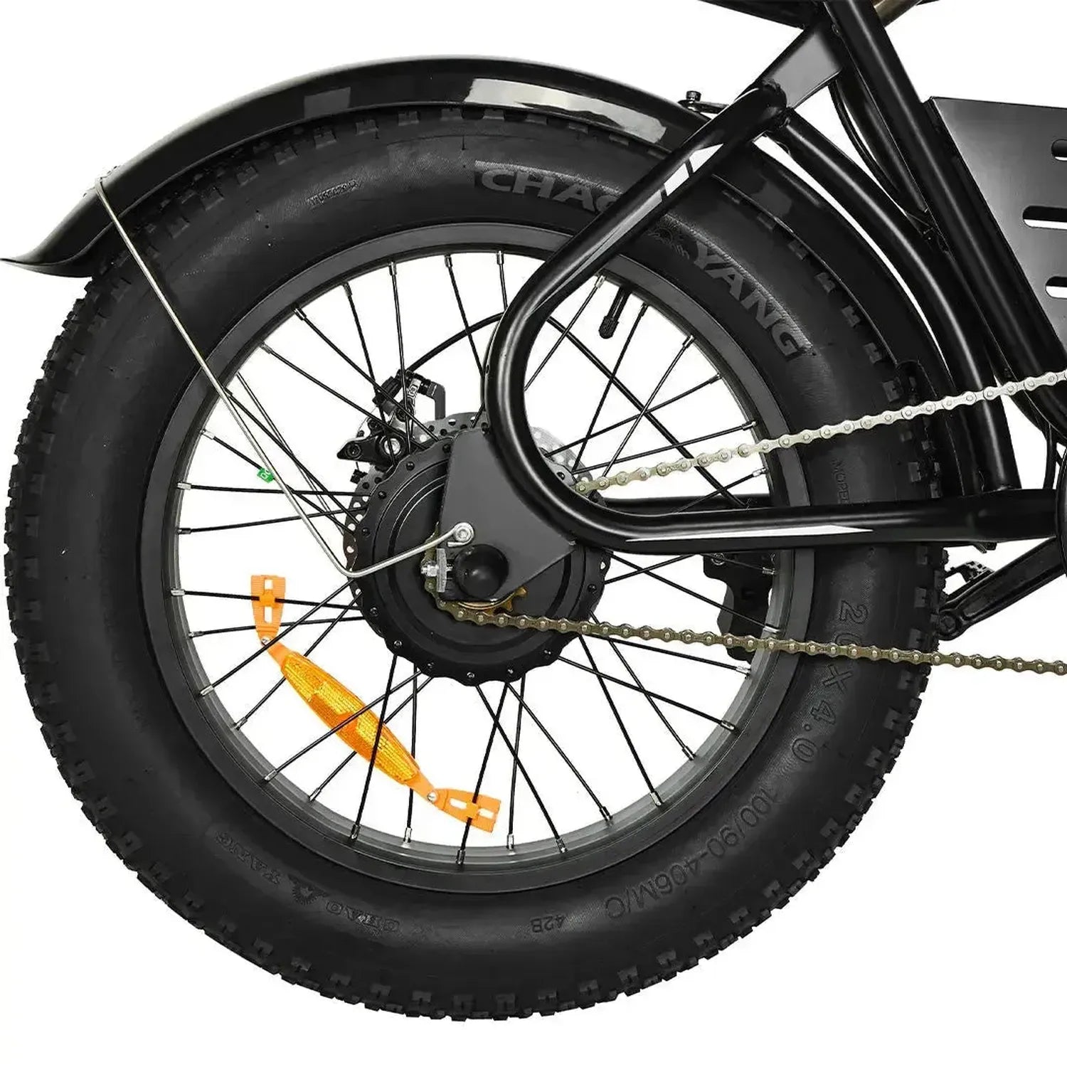 PIXAR SuperV Electric Bike Fat Tyre with Rear Rack and LED Lights up to 32 Km/h