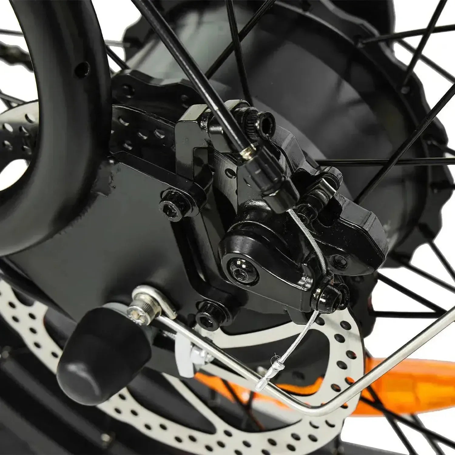 PIXAR SuperV Electric Bike Fat Tyre with Rear Rack and LED Lights up to 32 Km/h