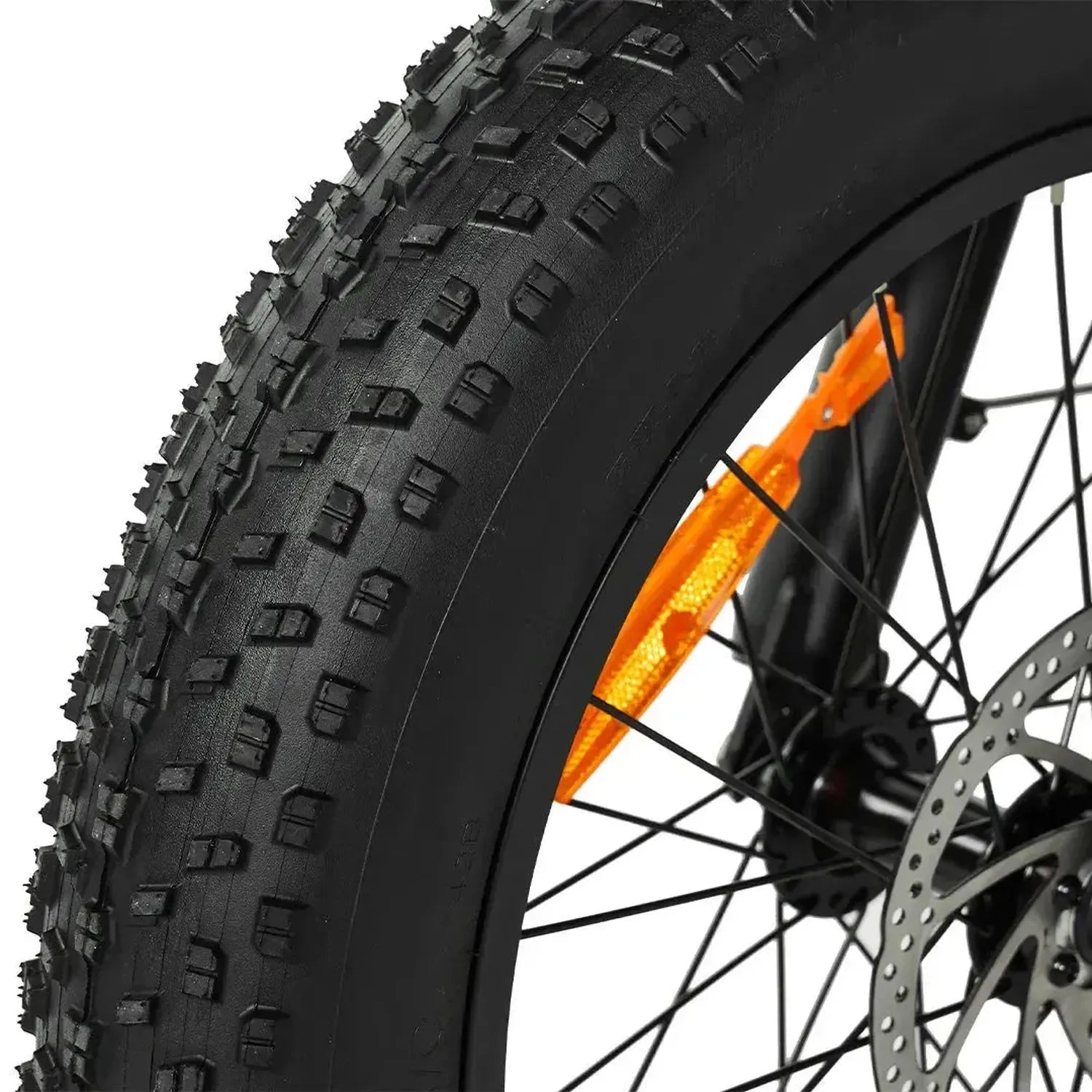 PIXAR SuperV Electric Bike Fat Tyre with Rear Rack and LED Lights up to 32 Km/h