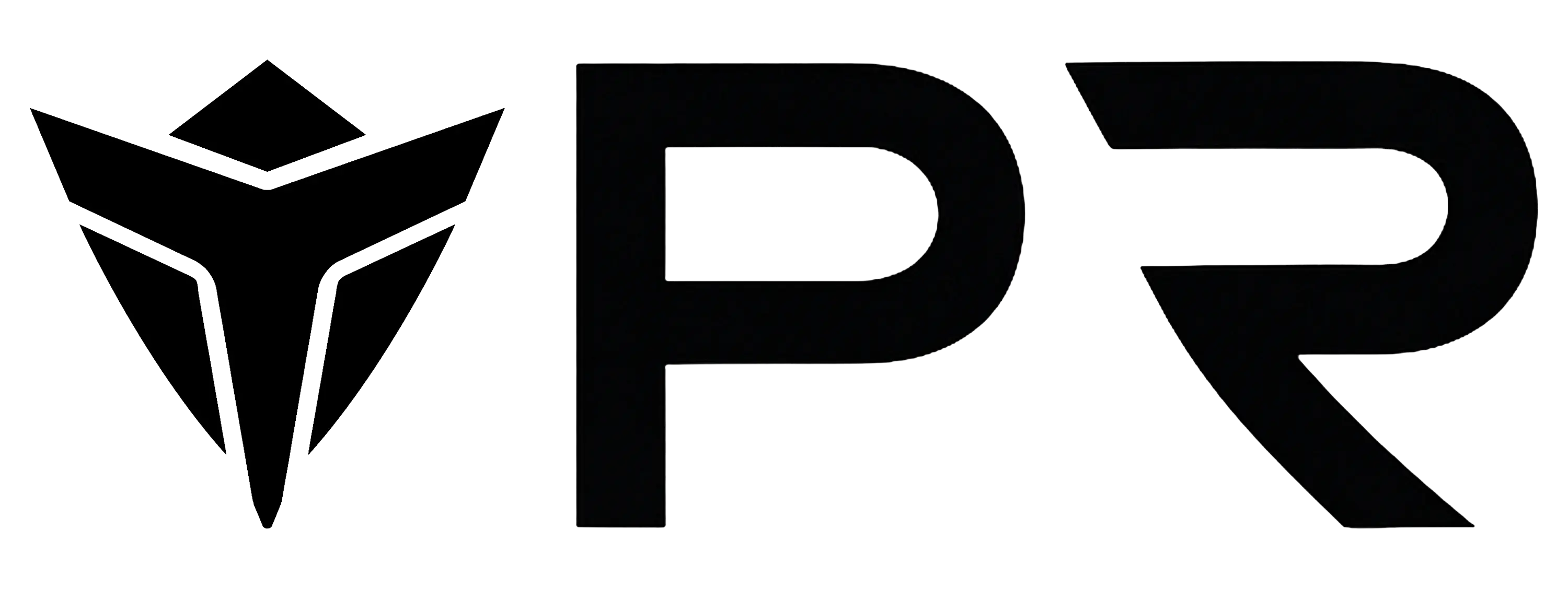 PR Logo in Black 