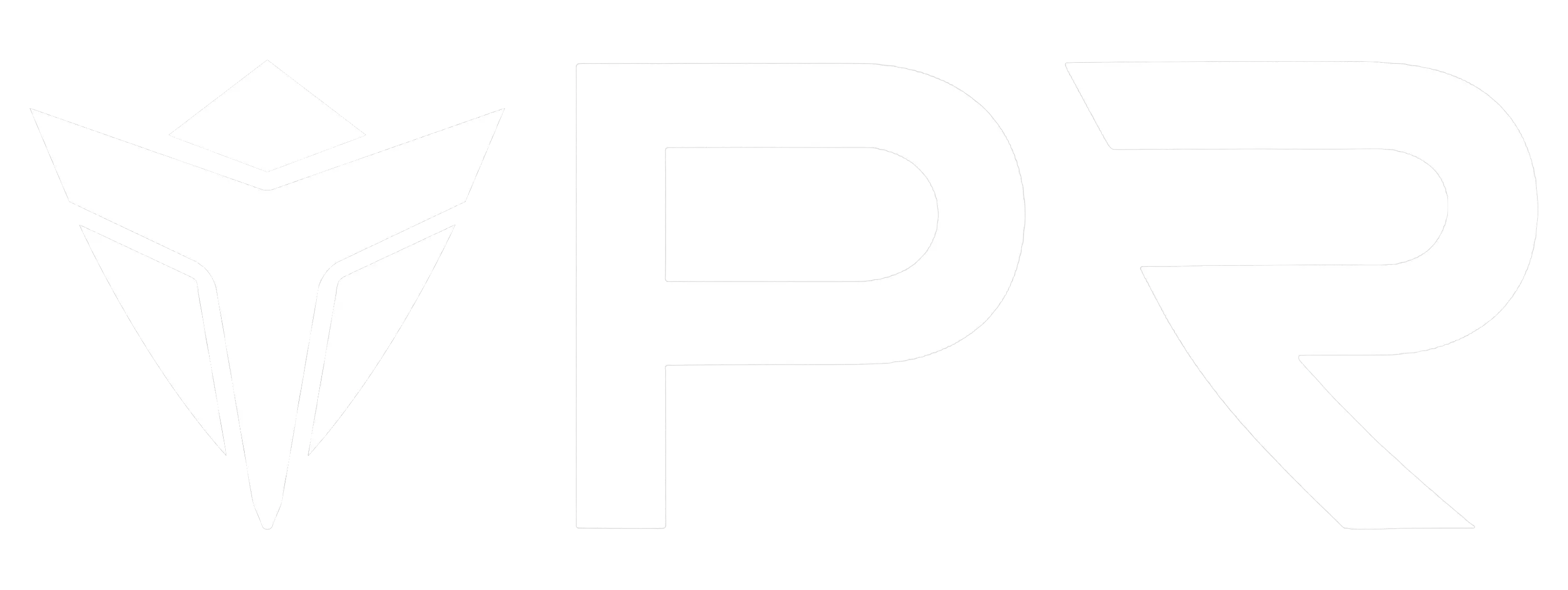 PR Logo in White 