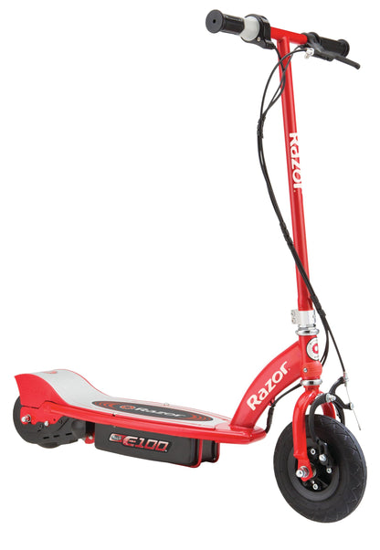 Razor E100 Electric Scooter – 10 MPH, 40 Min Ride Time, Ages 8+