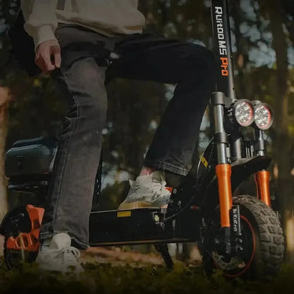 Ruitoo M5 Pro Electric Scooter Long Range Foldable with Suspension up to 55 Km/h