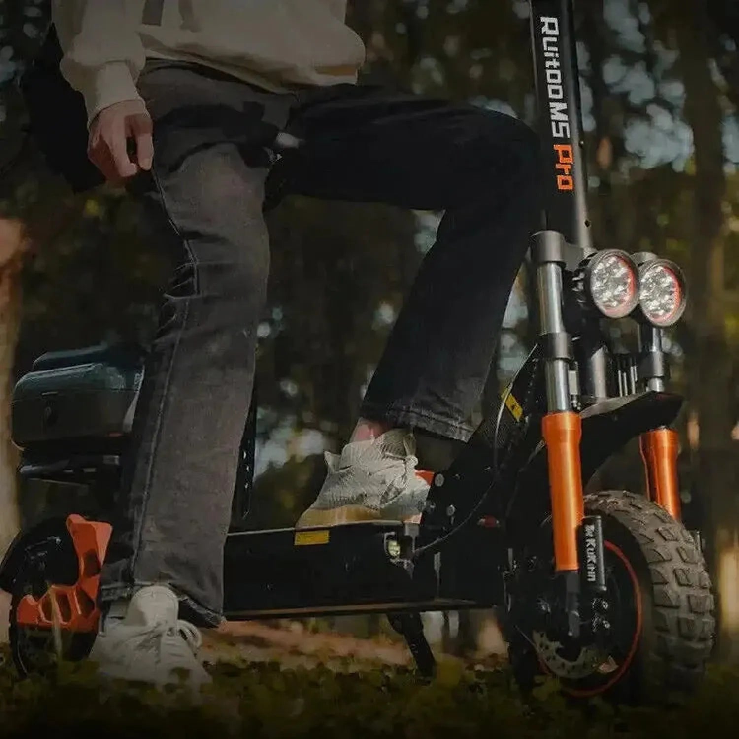 Ruitoo M5 Pro Electric Scooter Long Range Foldable with Suspension up to 55 Km/h