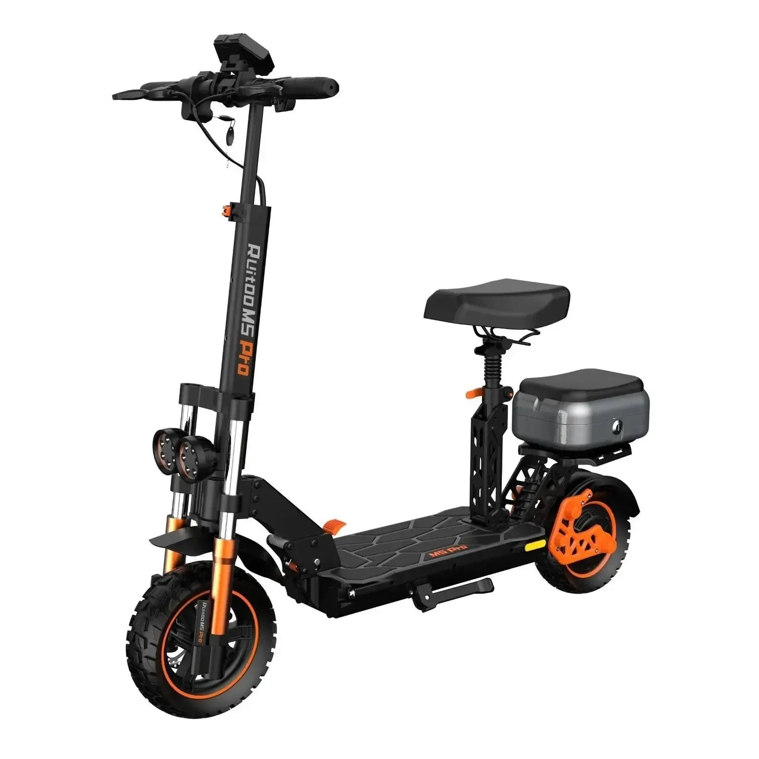Ruitoo M5 Pro Electric Scooter Long Range Foldable with Suspension up to 55 Km/h