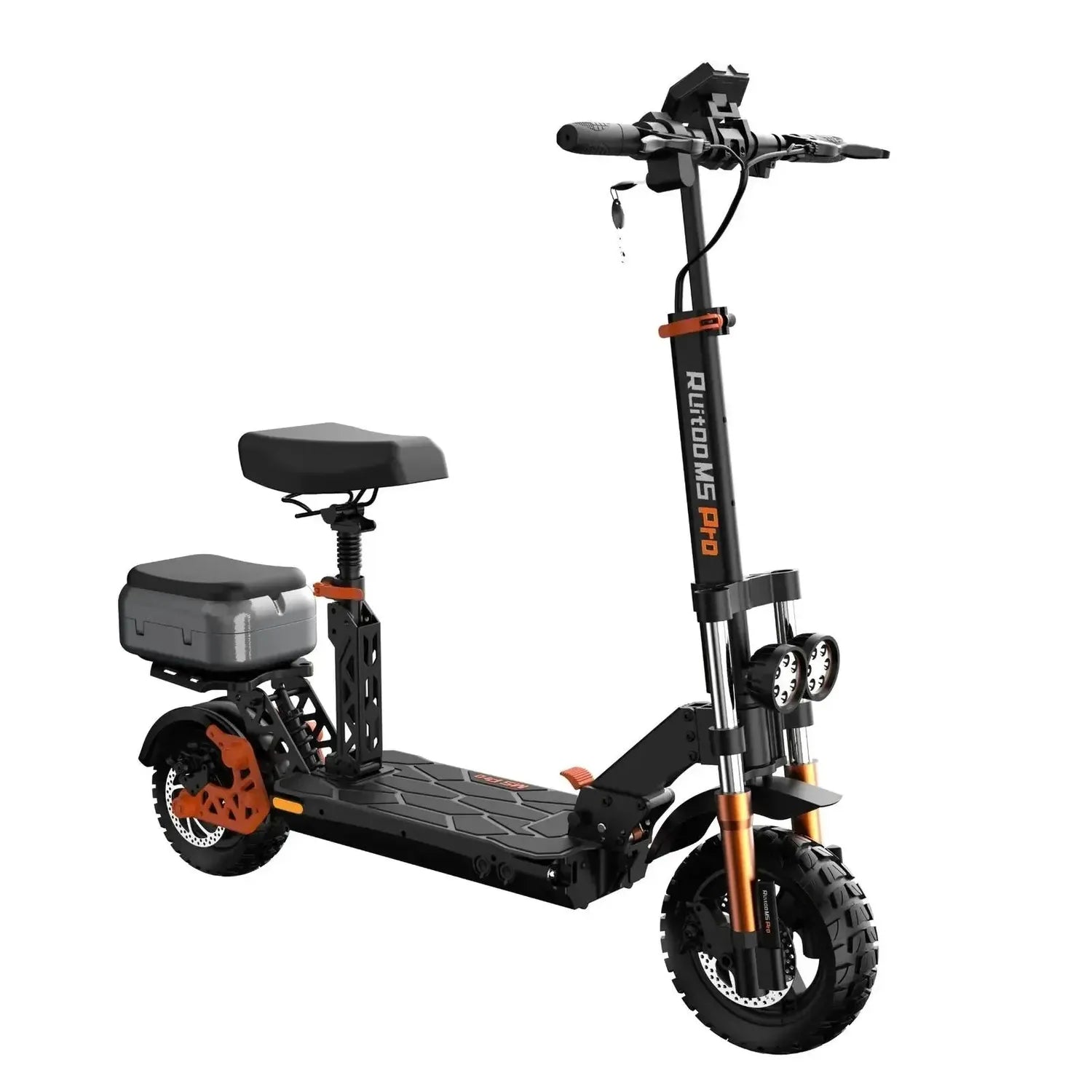 Ruitoo M5 Pro Electric Scooter Long Range Foldable with Suspension up to 55 Km/h