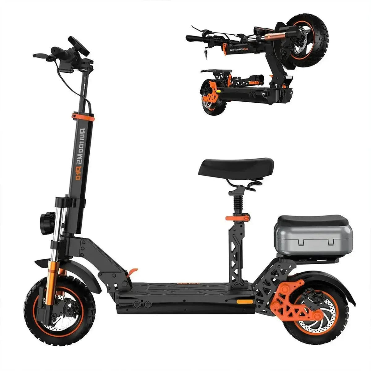 Ruitoo M5 Pro Electric Scooter Long Range Foldable with Suspension up to 55 Km/h