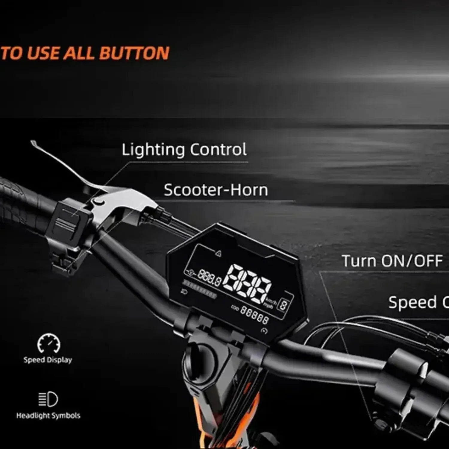 RUITOO M6 Max Electric Scooter Long Range Foldable with Hydraulic Brakes up to 80 Km/h
