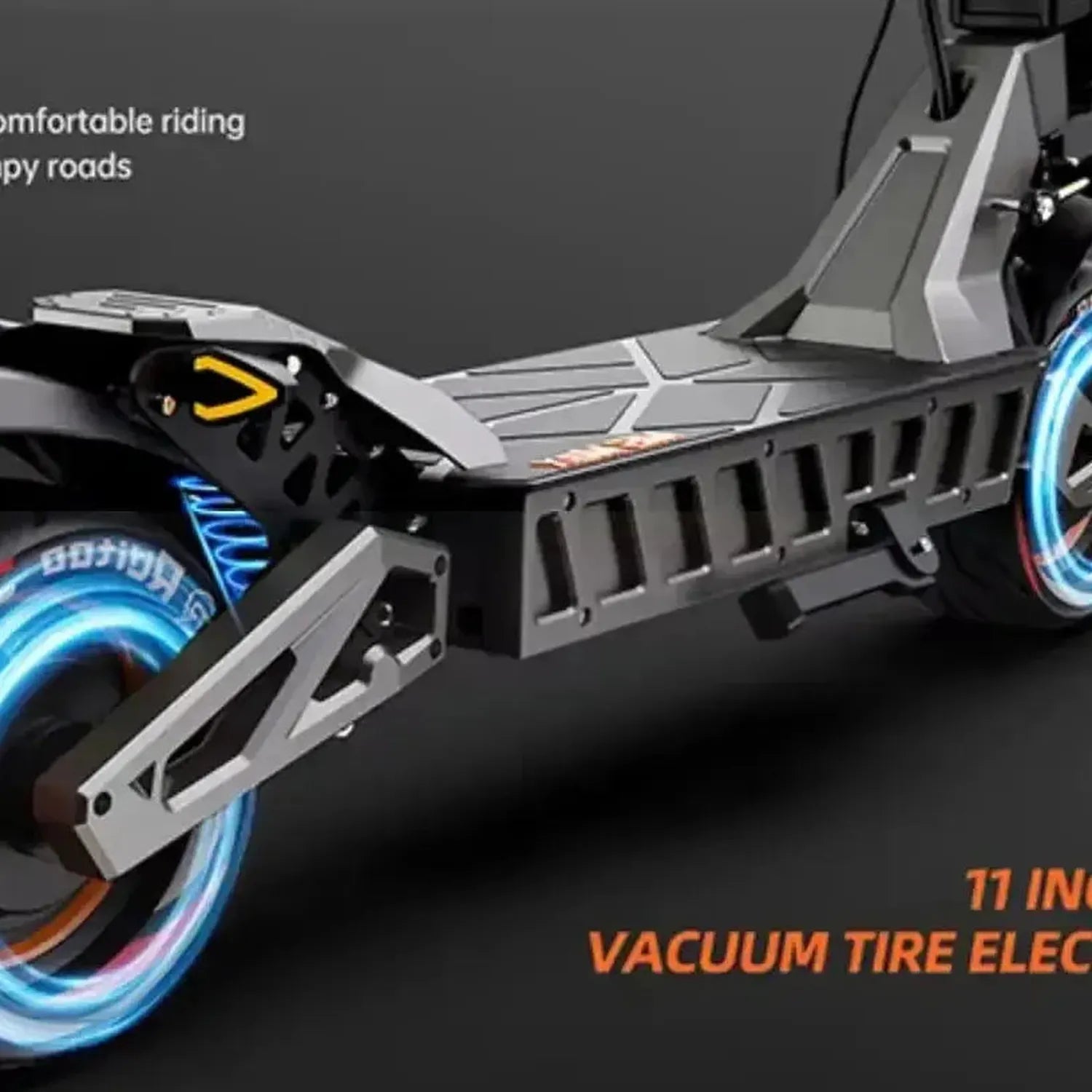 RUITOO M6 Max Electric Scooter Long Range Foldable with Hydraulic Brakes up to 80 Km/h