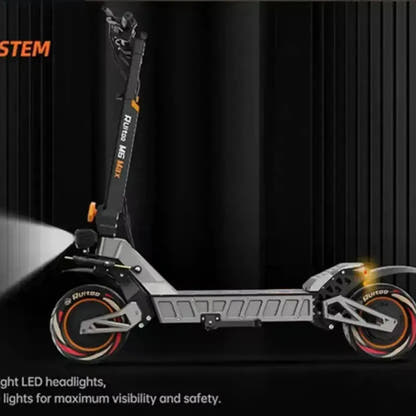 RUITOO M6 Max Electric Scooter Long Range Foldable with Hydraulic Brakes up to 80 Km/h