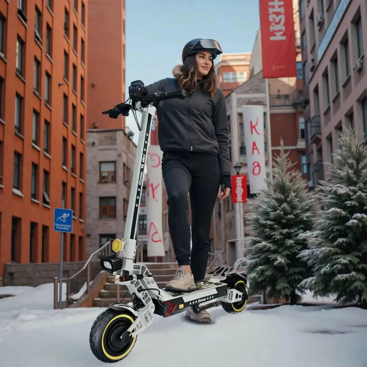 Ruitoo T3 Max Electric Scooter Long Range Off Road with Suspension up to 75 Km/h
