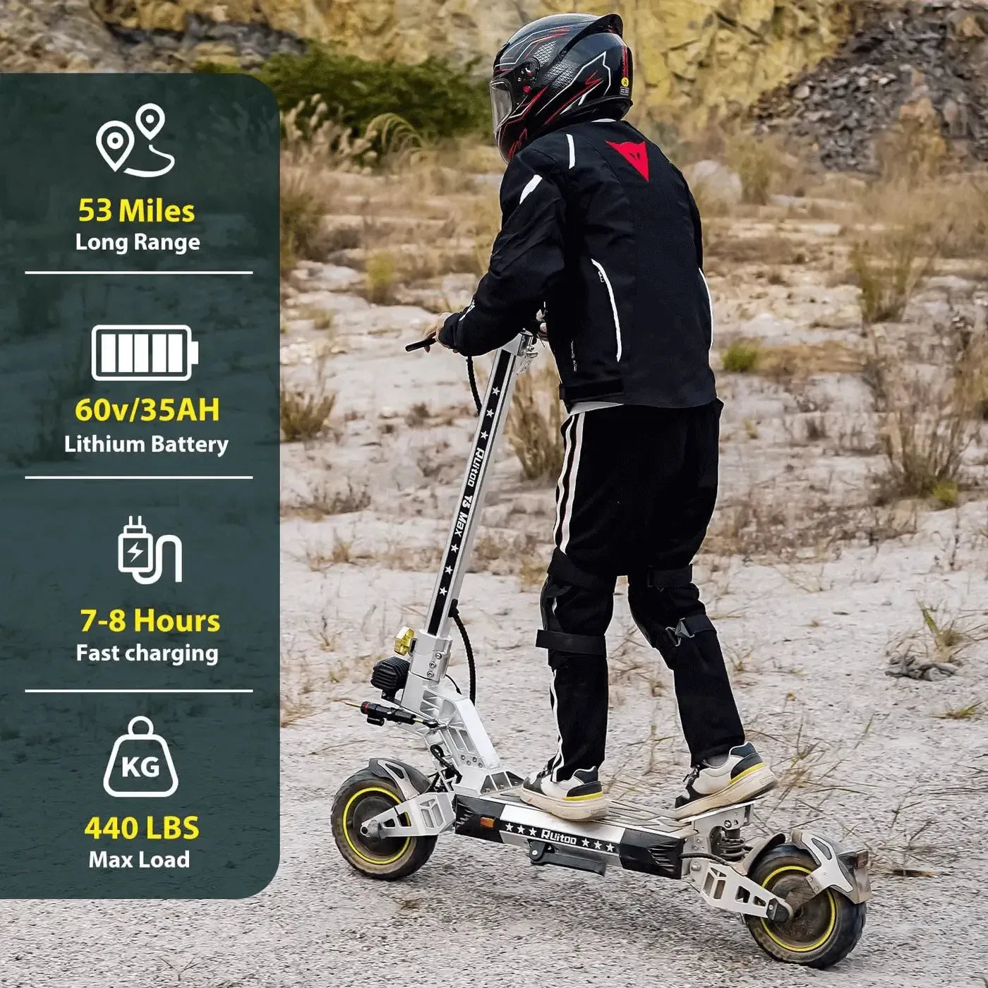 Ruitoo T3 Max Off-Road Electric Scooter