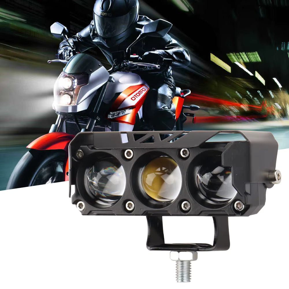 High-Power LED Spotlight for Electric Bikes & Scooters