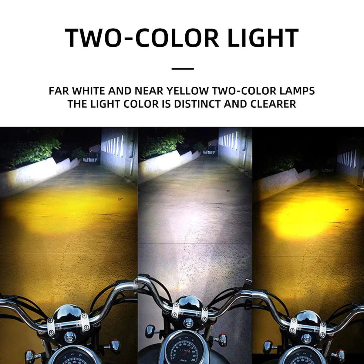 High Power LED Spotlight for Electric Bikes and Scooters 6000 Lumens